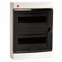 Распределительный шкаф RAMbase, 24 мод., IP41, навесной, пластик, с клеммами |  код. 84924 |  DKC